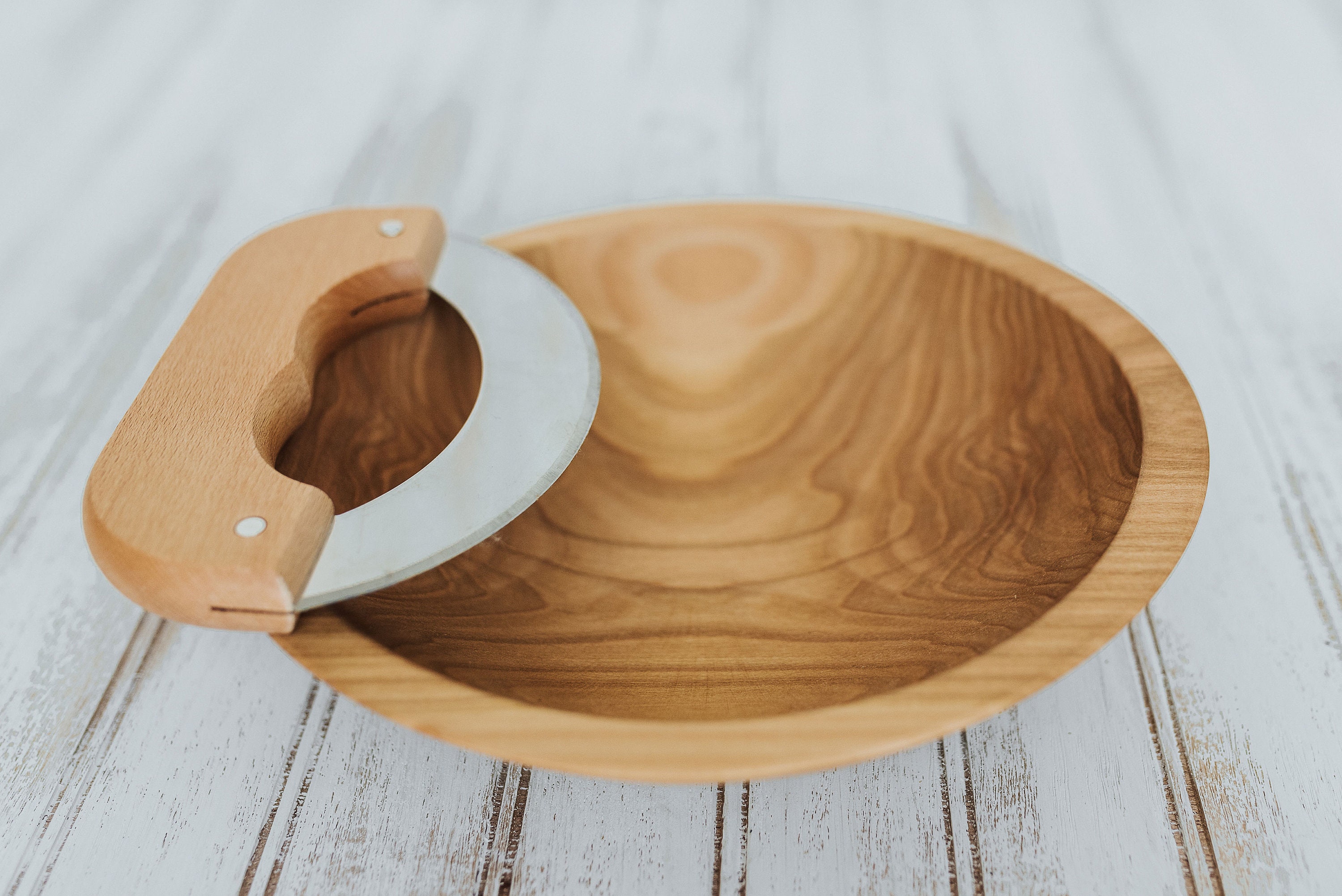 Wooden Chopping Bowl 15 Inch Etsy