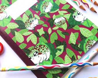 EN VENTE! - Carnet A5 Jungle Rain Frog