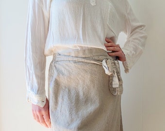 Vintage Linen Skirt