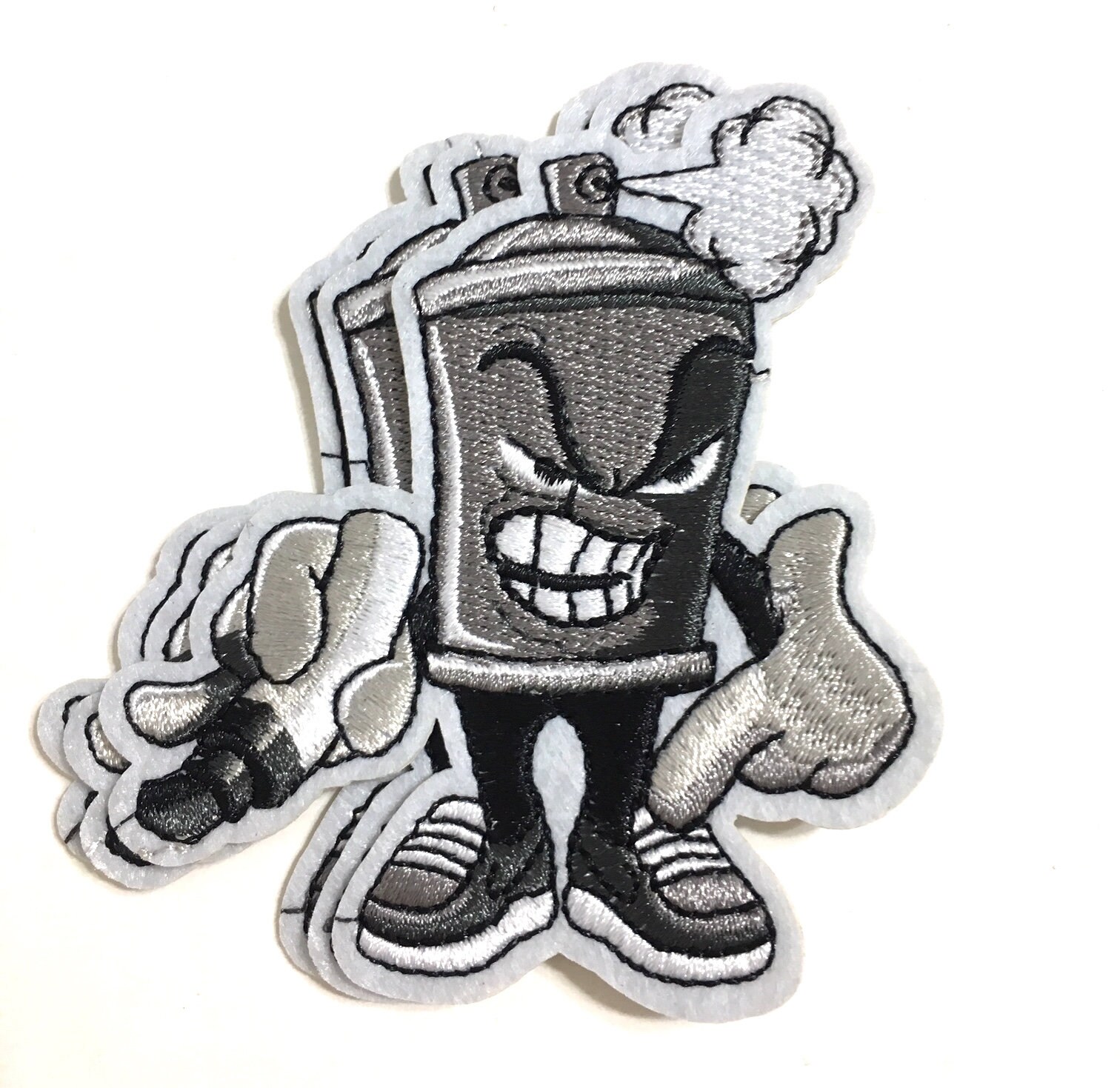 Cool Iron on Patches Graffiti Art Inspired Collection of Clothing Patches  Limited Edition (Shame 125th Fatcap)