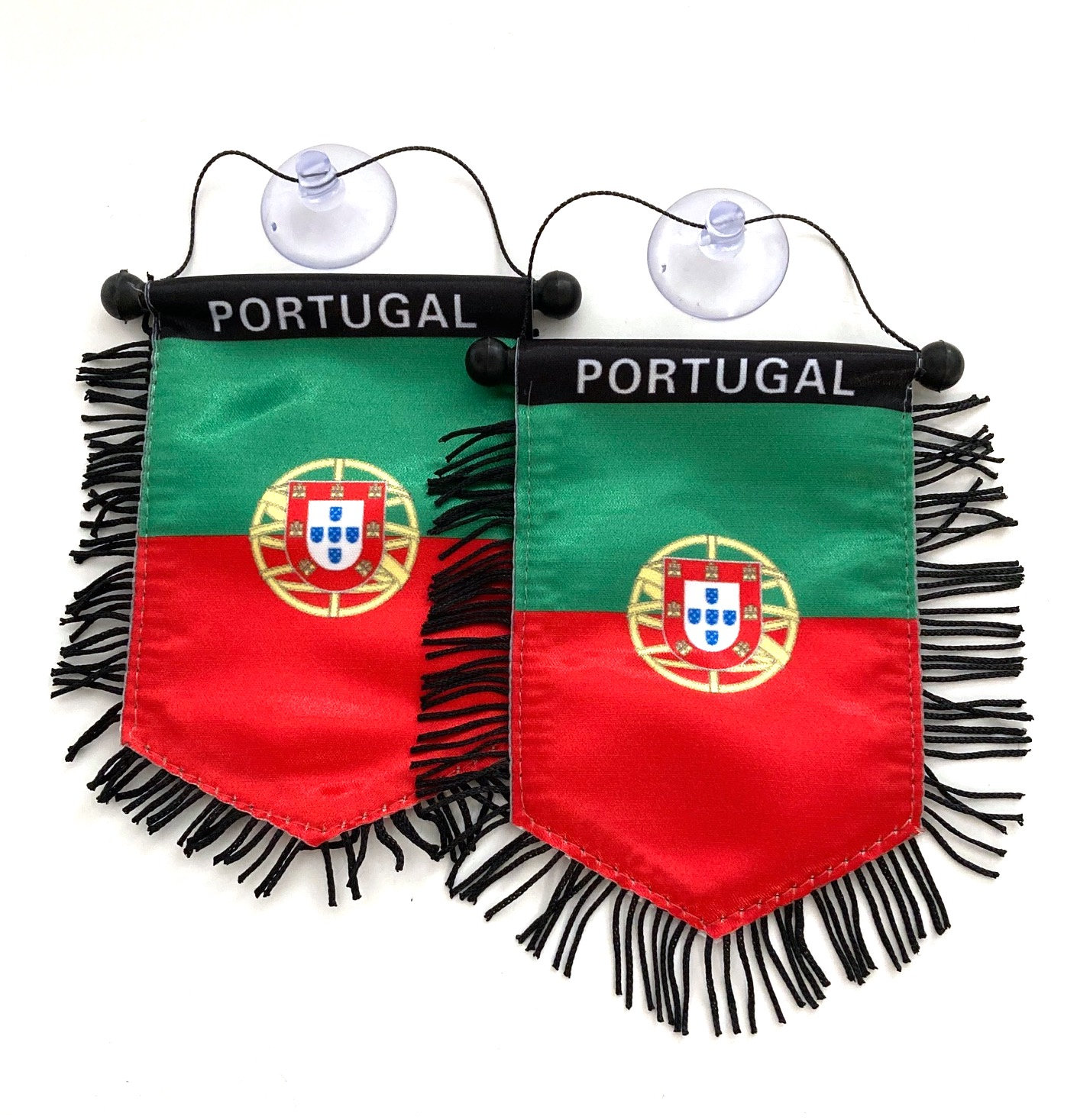 fanion mini drapeau pays voiture decoration portugal portugais