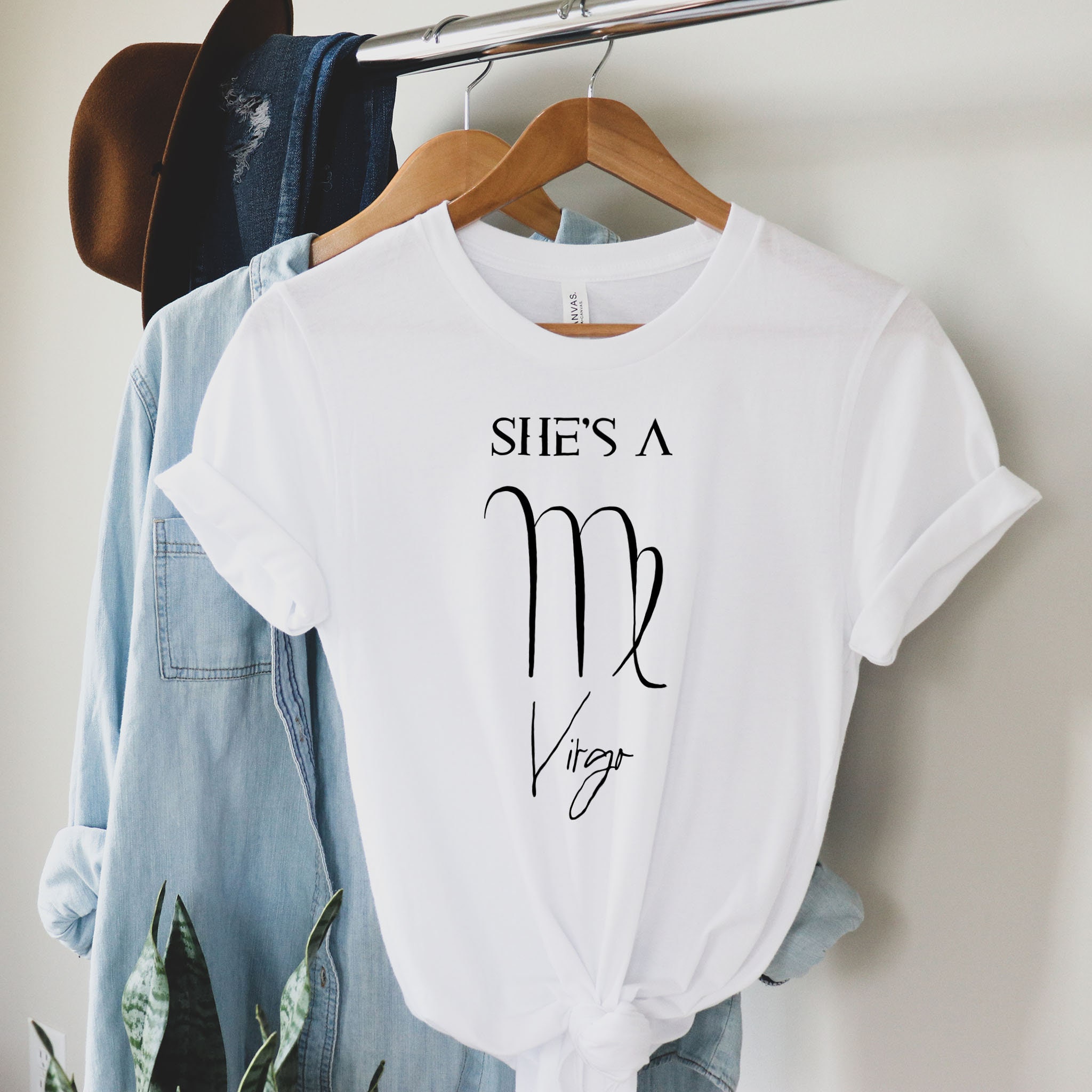 Virgo Zodiac T-Shirt, Women's Virgo Zodiac Shirt, Virgo Astrology Shirt, Horoscope Shirt, Gift for Virgo, August, September