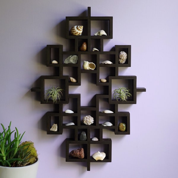 Wooden Curio Shelf Display · Crystal Shelf · Cubby Wall Shelf · Shadow Box Shelves