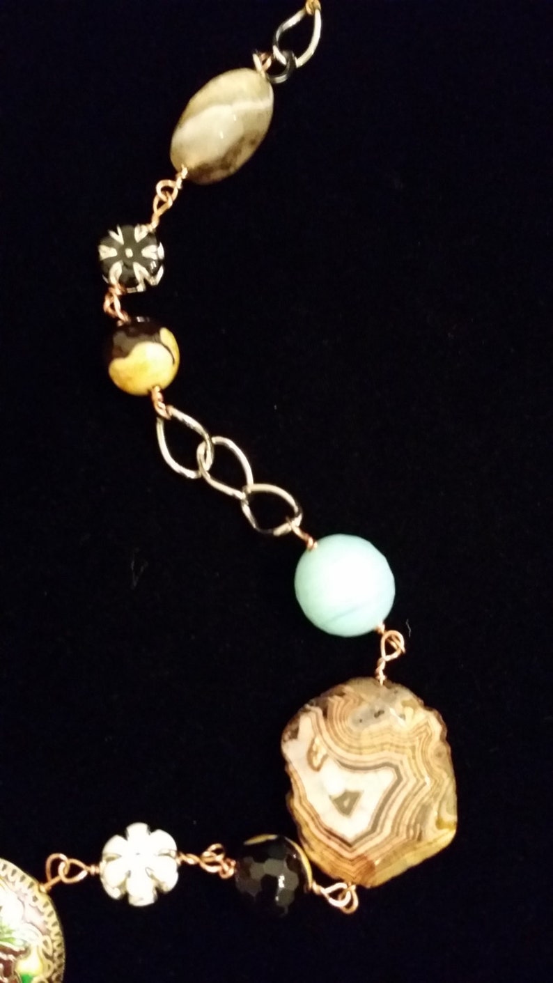 Semi-Precious Stone Multicolor Necklace image 3