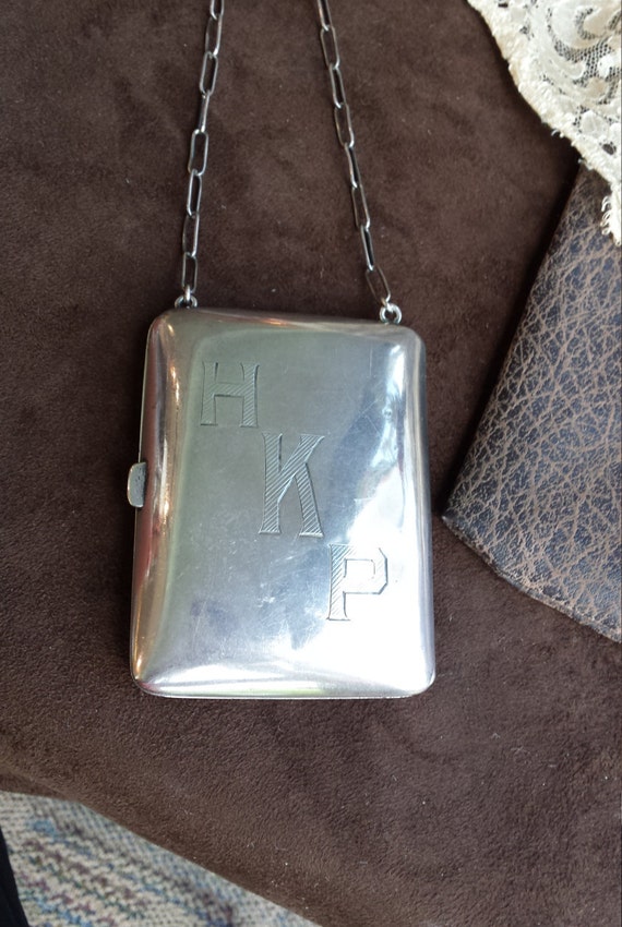 Sterling silver 1800's  ladies coin purse