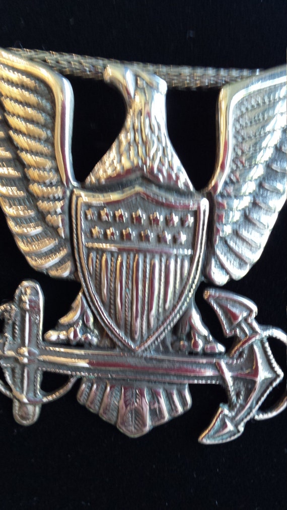 Sterling silver eagle pendant - image 3