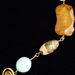 Semi-Precious Stone Multicolor Necklace image 4
