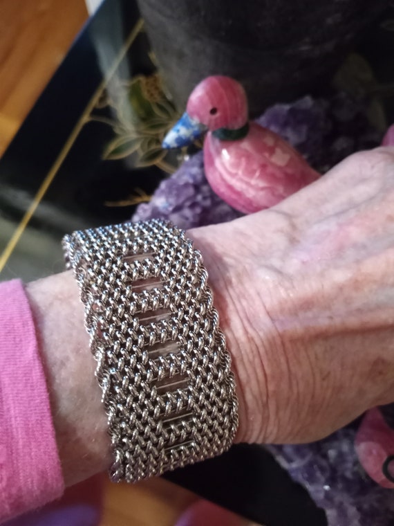 Bracciale rigido slip-on impilabile in argento Sterling 925 autentico, 65 mm, in confezione regalo