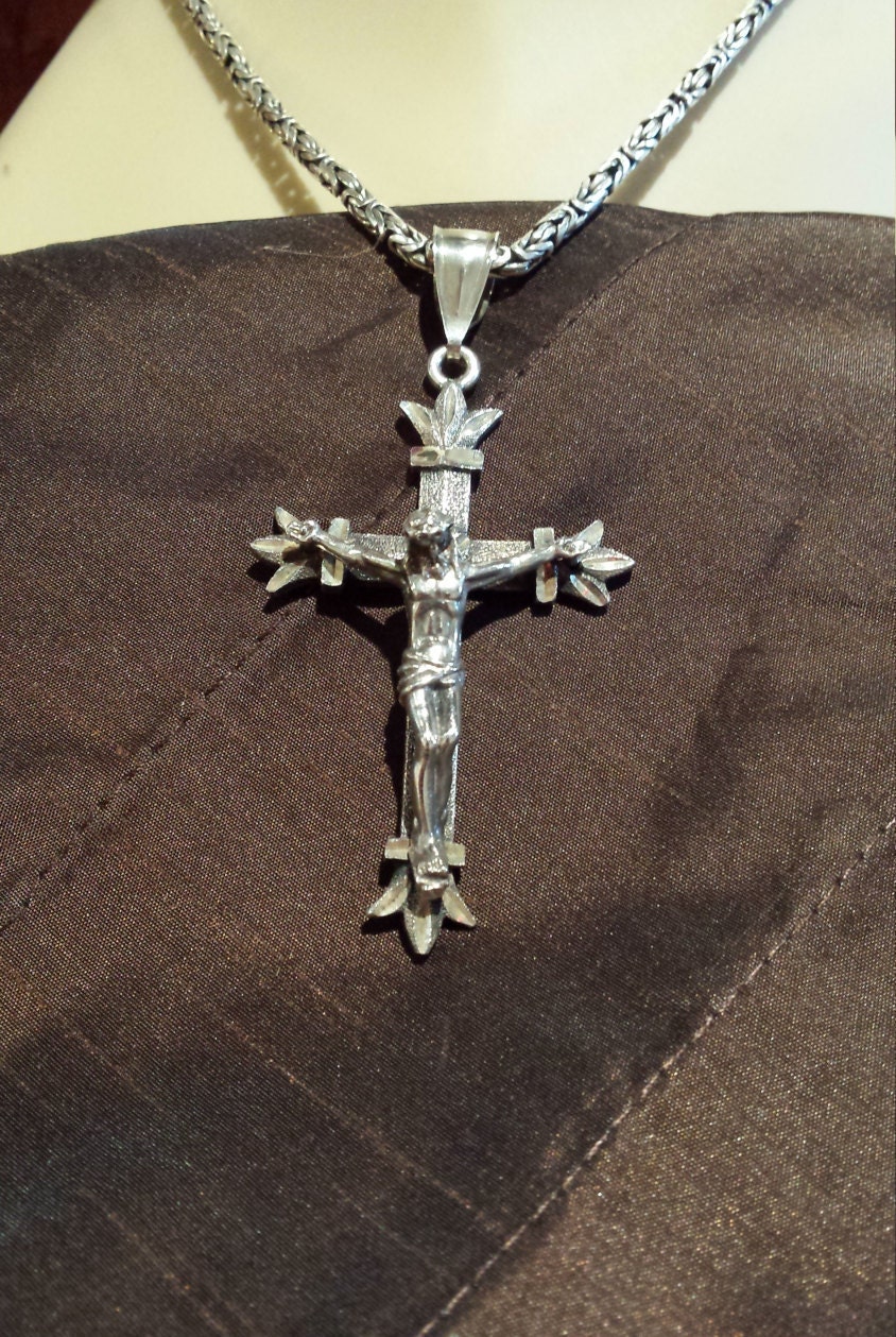 Sterling Silver Vintage Artist One of a Kind Cross - Etsy