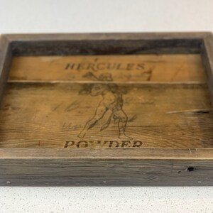 Hercules High Explosives Reclaimed Wood Tray bandeja de | Etsy