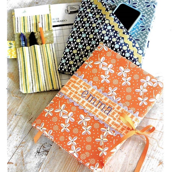 VARIOUS PATTERN & Instructions- by Indygo Junction -  Composition Covers;  (IJ882);  Purse (IJ805)