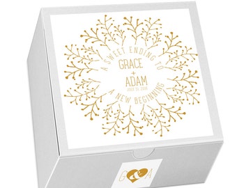 wedding cake box etsy