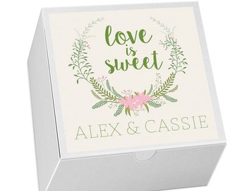 wedding cake box etsy