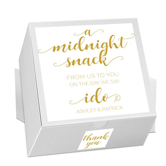 small cake box favor