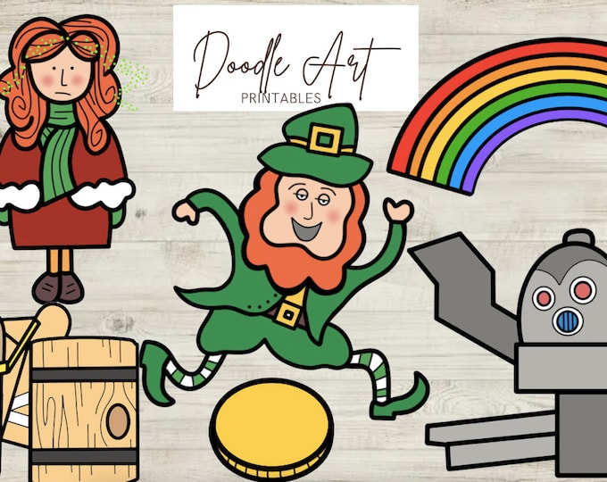 Featured listing image: How to Catch a Leprechaun Clip Art Pack