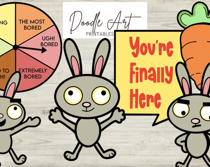 Featured listing image: You Are Finally Here Clip Art Pack
