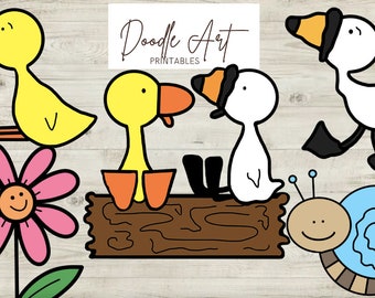 Duck Loves Goose Clip Art Pack
