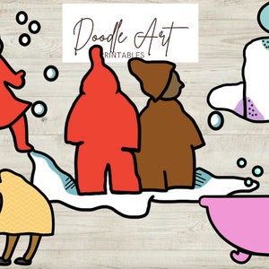 Pack d'images clipart Mon jour de neige