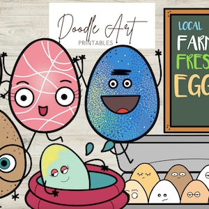 The Eggscape Clip Art Pack