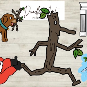Paquete de imágenes prediseñadas de hombre palo