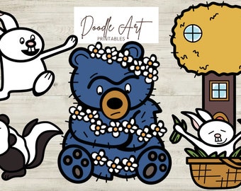Bruce - Spring is Stinky Clip Art Pack