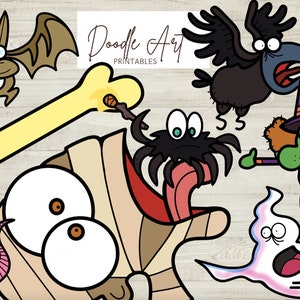 La momie qui a avalé une araignée Clip Art Pack