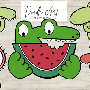 Pacote de clipart de sementes de melancia