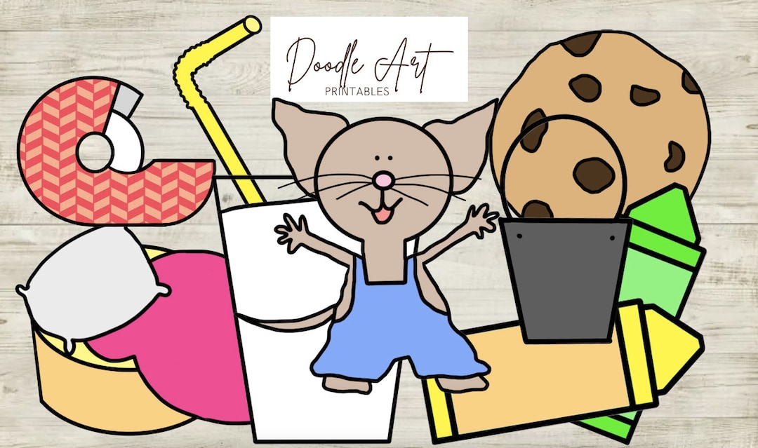 Give a Mouse a Cookie Clip Art Pack - Etsy