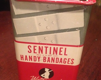 Sentinel handy bandages tin