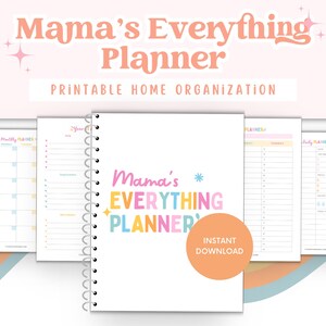 Mammas allt-planerare: Utskrivbar hemorganisation (PDF)
