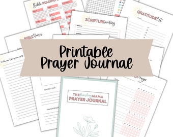 Printable Prayer Journal | Weekly Prayer Journal