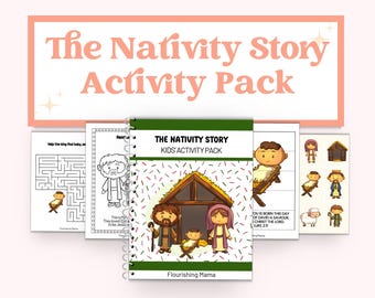 The Nativity Story Activity Pack | Christmas Coloring Pages