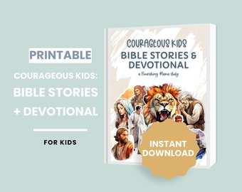 Courageous Kids Bible Stories & Devotional | Kids Bible Study | Bible Plan for Kids