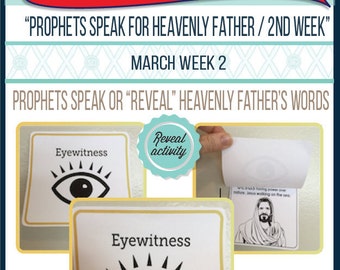 2016 - March Week 2 Sharing Time Kit
