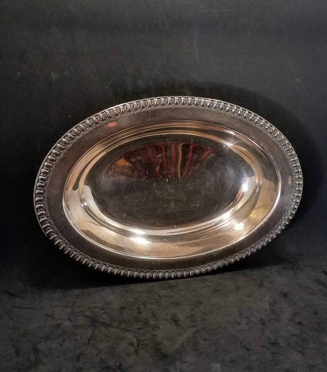 Silverplated Serving Platter Wilcox 7075 International Silver Etsy