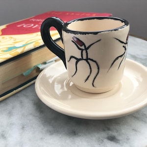 Sufi Rumi Whirling Dervish Espresso Cup for Turkish Coffee