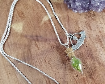 Multi-Color Crystal Unicorn Pendant In 925 Sterling Silver 18x19mm