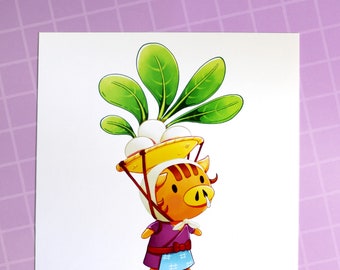 Daisy Mae Animal Crossing Print