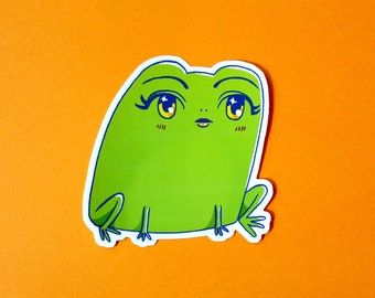 Anime Frog Sticker