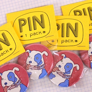 Dog Pinback Button