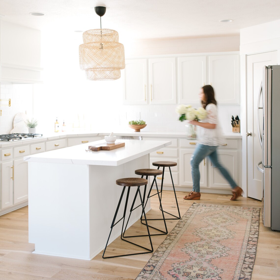 The Coleman Stool Black & Charcoal Winner Best Furniture Etsy