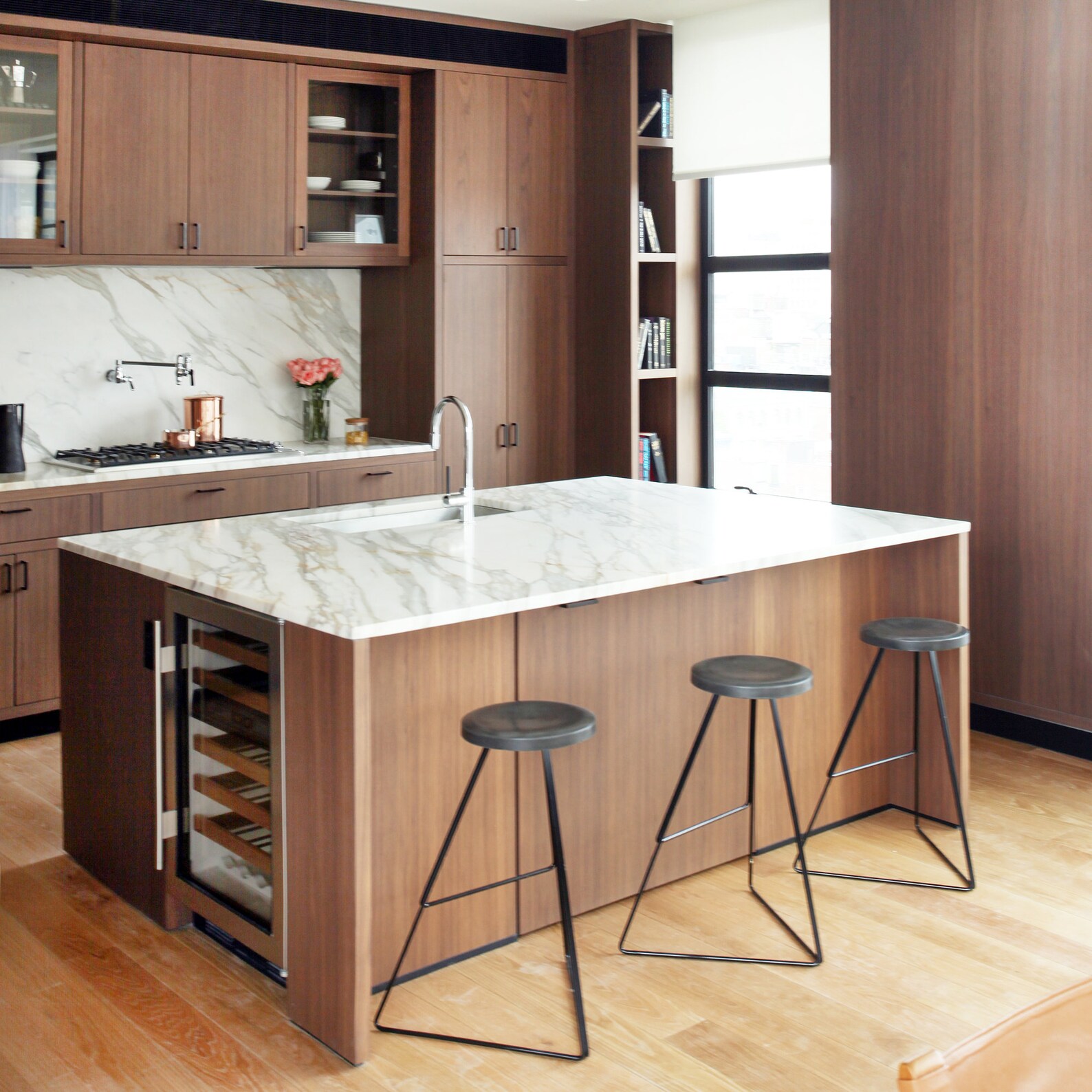 The Coleman Stool Black & Charcoal Winner Best Furniture Etsy