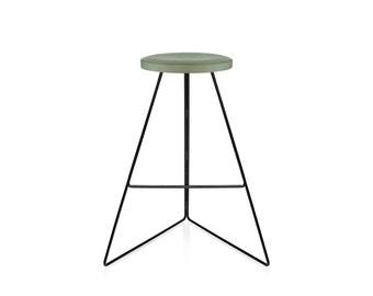 The Coleman Stool ||  Aspen & Black Modern Stool || Indoor / Outdoor || Winner: Best Furniture by Dwell Magazine || FREE, FAST SHIPPING