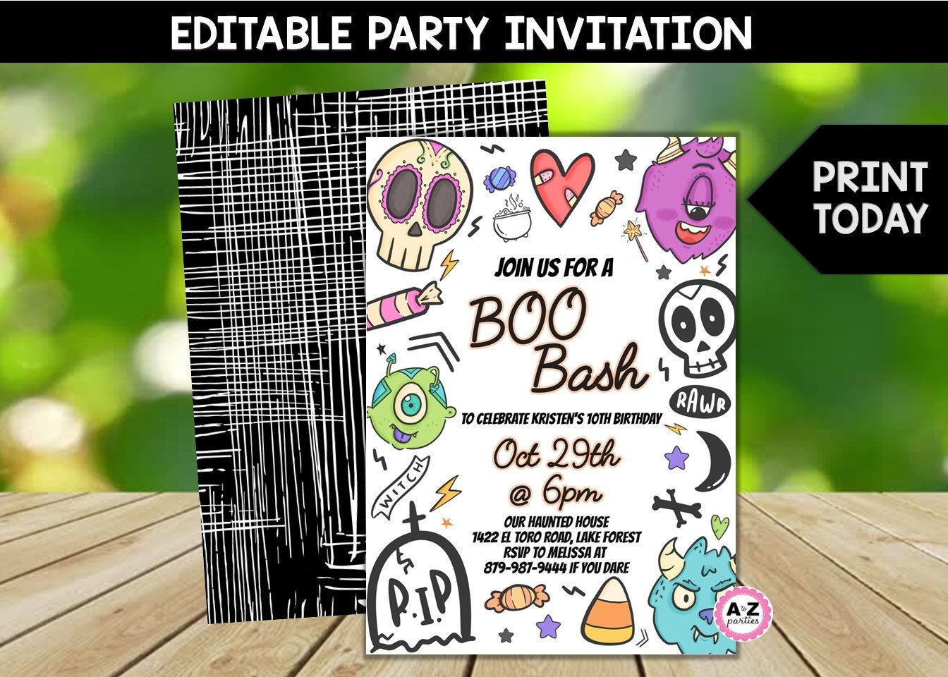 Emoji Texte Invitation Etsy France