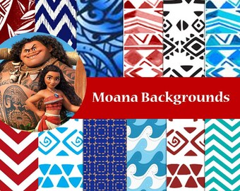 Moana Background Etsy