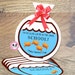 Valentine's Day Printable INSTANT DOWNLOAD DIY Fish Fish Bowl Happy ...