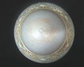 Vintage Art Deco Opalescent Glass Light Shade Pearl Cream Color Thick Heavy 3 Holes Glass Ceiling Fixture Globe Cover Glass Pendant Light