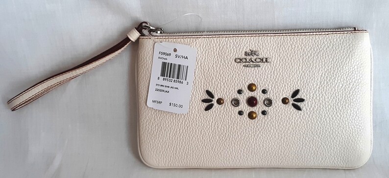 coach large wallet wristlet