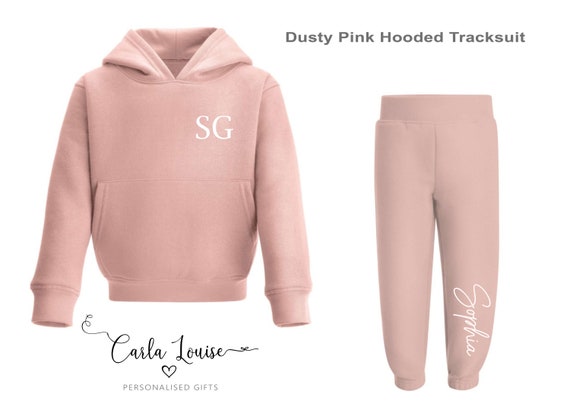 baby girl personalised tracksuit