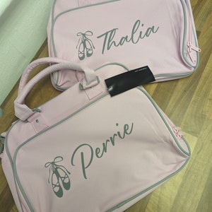 Personalised Dance Bag Kids Girls Childrens Ballet School image 2